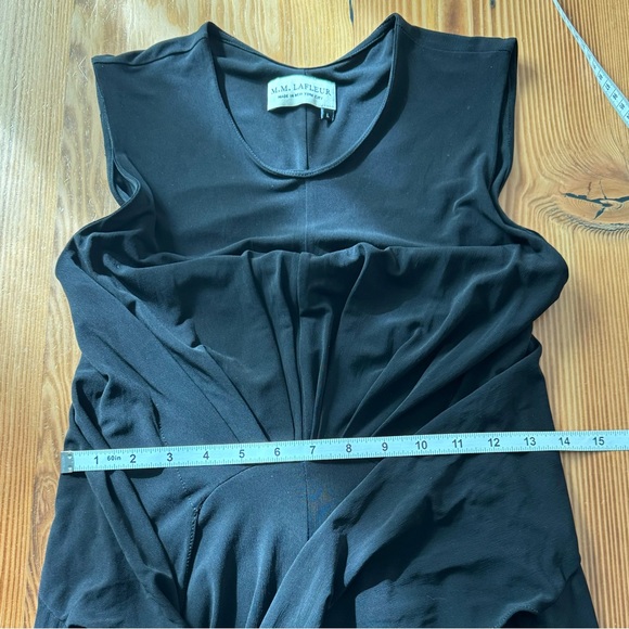 MM. Lafleur Hanna Midi Dress in Black - Picture 12 of 13